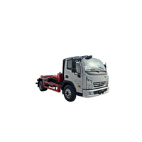 Camion compacteur de déchets à bras hydraulique détachable SAIC Yuejin Yellow Card pour garage souterrain, Euro 3 Diesel