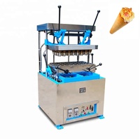 Machine à gaufres électrique pour œufs, appareil de forme conique à faire soi-même, pour faire de la glace et des biscuits