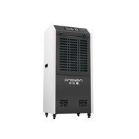 Déshumidificateur industriel Ansmen 156 L/jour avec affichage numérique et minuterie 220V pour l'élimination de l'humidité des sous-sols et des usines