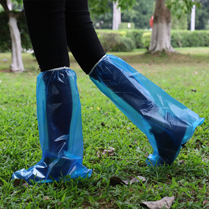 รองเท้าสตั๊ดยาวแบบใช้แล้วทิ้งสําหรับผู้ชายและผู้หญิงในวันฝนตก รองเท้าสตั๊ดแบบใช้แล้วทิ้งกันน้ํากลางแจ้ง - Product Image 4