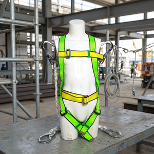 Harnais de sécurité complet réglable, ceinture anti-chute de qualité industrielle, équipement de travail pour l'escalade et le sauvetage - Product Image 4