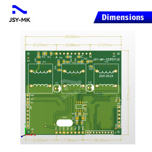 Medidor de energía de corriente de voltaje, 80A, CA, 380V, instrumentos eléctricos, TTL, RS485, módulo de medición PCBA de comunicación - Product Image 4