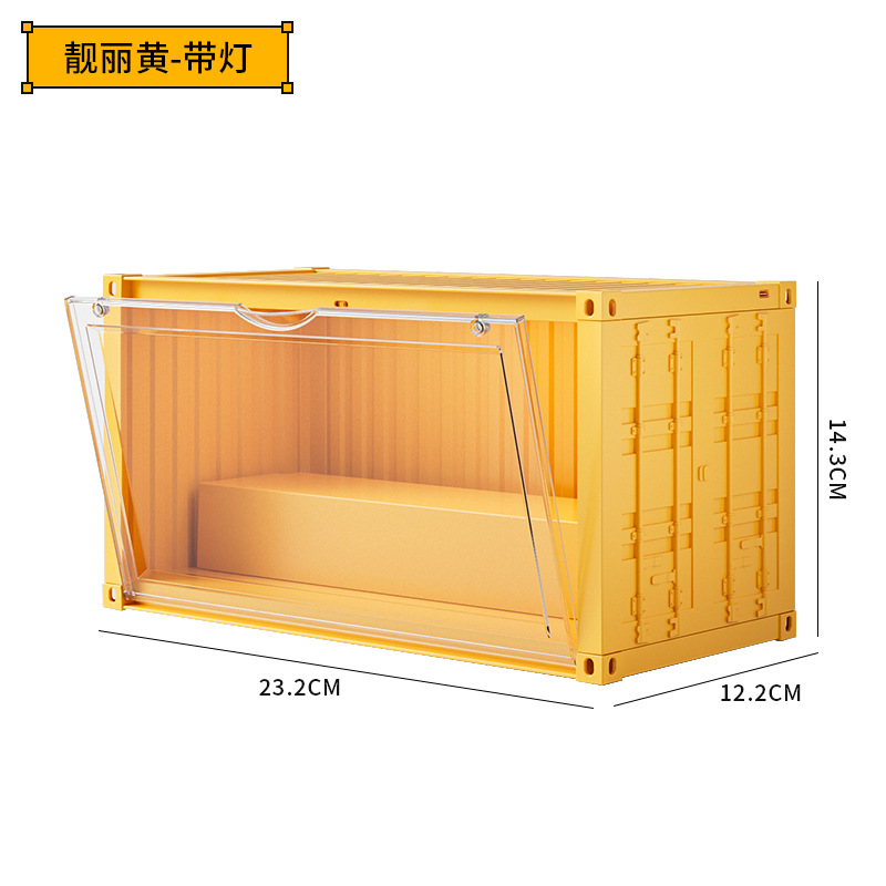 Magnifique trompette jaune avec lampe.