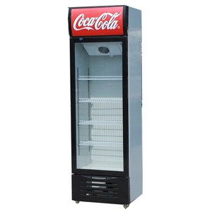 Étalage réfrigéré vertical à trois portes en acier inoxydable pour bières, idéal pour les magasins de proximité à prix abordable - Product Image 1