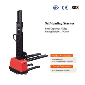 รถยกแบบเดินตาม รับน้ำหนักได้ 500 กก. ยกสูงได้ 1350 มม. แบบพกพา - Product Image 2