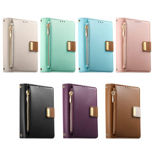 Étui pliable grand format pour Samsung ZFold8 avec porte-cartes zippé et rangement pour coque de téléphone mobile Galaxy - Product Image 6