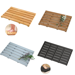 Venta al por mayor <span class=keywords><strong>de</strong></span> accesorios <span class=keywords><strong>de</strong></span> baño, alfombrilla <span class=keywords><strong>de</strong></span> bañera, alfombrilla <span class=keywords><strong>de</strong></span> <span class=keywords><strong>suelo</strong></span> interior y exterior, alfombrilla <span class=keywords><strong>de</strong></span> baño <span class=keywords><strong>de</strong></span> bambú Natural <span class=keywords><strong>antideslizante</strong></span> <span class=keywords><strong>para</strong></span> Spa - Product Image 3