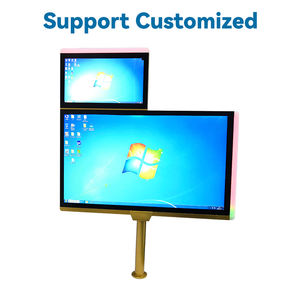 Pantalla de <span class=keywords><strong>casino</strong></span>, mesa de Baccarat ultrafina, monitor de <span class=keywords><strong>casino</strong></span> de doble cara con tira de luz de colores y 2 mini pantallas - Product Image 4