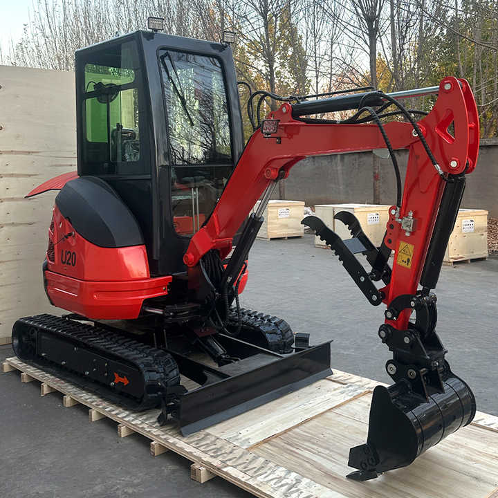 EPA/CE 3.5 Ton Excavator Kubota Engine Farm Mini Excavator New Crawler ...
