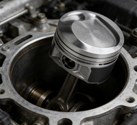 Kit de pistons de moteur en alliage d'aluminium usiné CNC pour UTV ATV Yamaha Polaris, mise à niveau personnalisée haute performance OEM