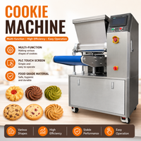 Machine de dépose automatique de biscuits commerciale, extrudeuse à fil pour biscuits, 100-300 kg/h pour usine de snacks