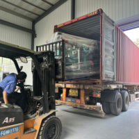 Groupe électrogène au gaz naturel, au gaz de synthèse et à la biomasse de 500 kW, Weichai BAUDOUIN WP13D490E310 MWM MAN, refroidissement par eau, démarrage électrique 24 V CC