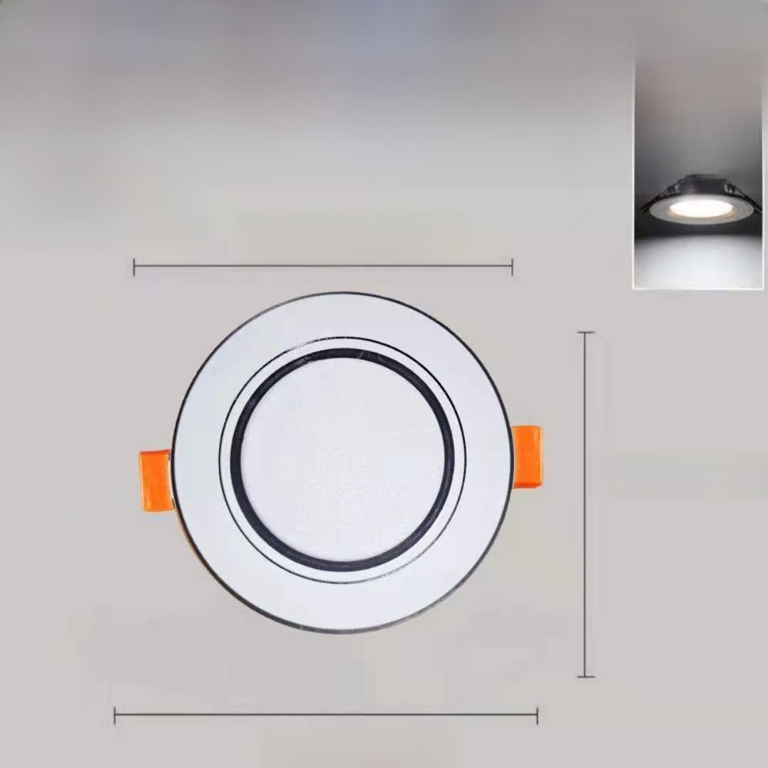 Blanc plus noir [entièrement en aluminium + fil de cuivre]