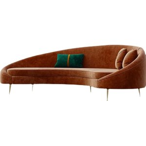 Juego <span class=keywords><strong>de</strong></span> Muebles <span class=keywords><strong>de</strong></span> Diseño Nórdico Minimalista para Salón <span class=keywords><strong>de</strong></span> Belleza, Hotel, Casa <span class=keywords><strong>de</strong></span> Huéspedes o Estudio, con Arco Creativo, Combinación <span class=keywords><strong>de</strong></span> Madera, Esponja y Tela - Product Image 5