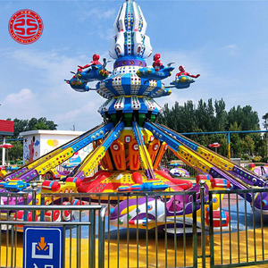 Attrazione per Parco Divertimenti: Giostra Meccanica con 16 Posti, Aeroplano Rotante Autogestito per Bambini e Adulti - Product Image 1