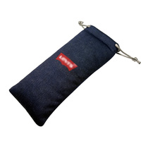 Vente chaude : Étui à lunettes portable OEM anti-poussière avec rembourrage épais 10*18, pochette à lunettes de haute qualité en soie, étui à lunettes pas cher
