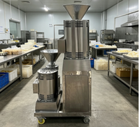 Machine à broyer les noix électrique commerciale, moulin colloïdal en acier inoxydable pour la fabrication de pâte d'arachide, de noix de cajou et d'amandes