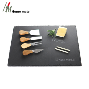 Approved <strong>Large</strong> Size 30x40cm Slate Stone Serving Board Cheeseboard Tray Platter Sushi Plate <strong>Placemat</strong> - Product Image 3