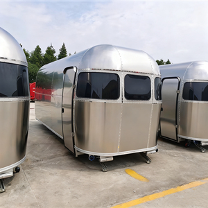 Remorque mobile de vente de nourriture à 4 roues en acier inoxydable pour les zones panoramiques, les places, la vente de thé au lait, de hot-dogs, de glaces, personnalisable - Product Image 4