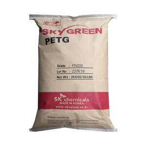 Granulés de plastique PETG haute transparence KOREA SK SKYGREEN K2012 de qualité alimentaire pour l'emballage - Product Image 1