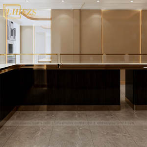 Meubles de présentation et vitrines pour bijouterie |   Conception de comptoir en contreplaqué |   Conception d'intérieur personnalisée tout-en-un - Product Image 4