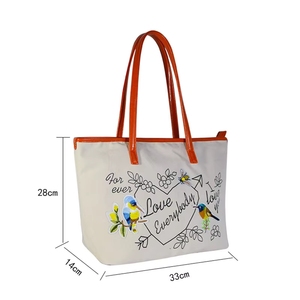 Bolso Tote Grande de Moda para Mujer 2026 con Estampado de Alfabeto, Cierre de Cremallera, Bolso Bandolera y de Hombro para Viajes y Compras - Product Image 3