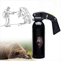 Spray de défense personnel personnalisé avec logo d'ours, puissant, 30 pieds. Spray anti-agression pour la randonnée, 470 ml
