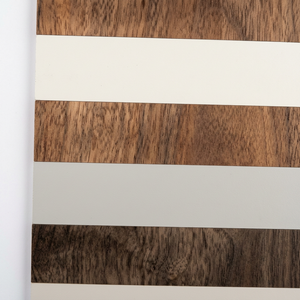 Planche à découper en marbre et bois, planche de service en pierre naturelle et bois pour cuisine, plateau décoratif pour charcuterie, fromage et pain - Product Image 1