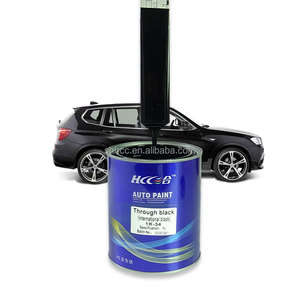 <span class=keywords><strong>Peinture</strong></span> de base automobile noire 1K International |   <span class=keywords><strong>Peinture</strong></span> de retouche automobile noir profond à forte couvrance, qualité OEM, vente en gros usine - Product Image 1