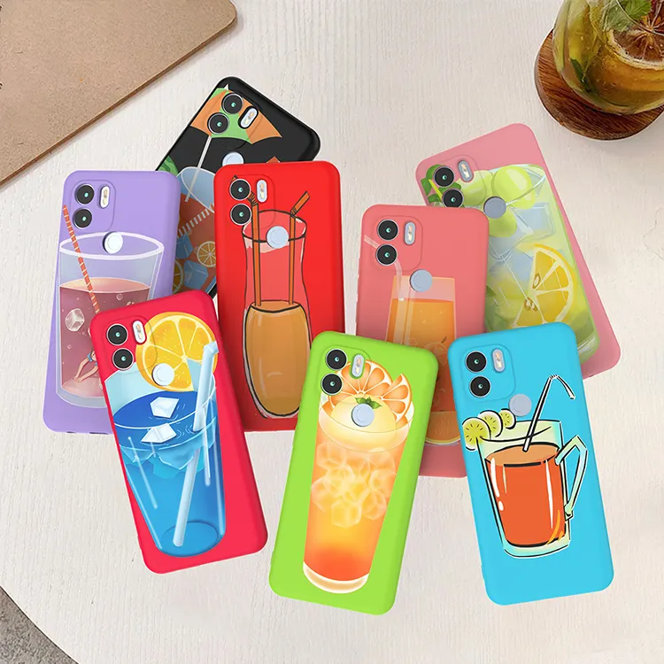 Luxury Custom Designer Back Cover Package TPU Silicone case for Xiaomi Redmi A1 Plus A1 Poco M5s K50 Ultra case coloured drawing