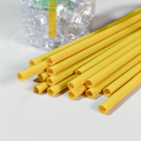 Pailles en canne à sucre de grand diamètre (8 mm, 12 mm) pour smoothies - Pailles biodégradables en bagasse pour bubble tea et jus épais