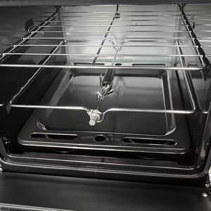 Estufa de Gas de Alta Calidad de 500 mm de Ancho con 2 Hornillas Eléctricas y 2 Hornillas de Gas, Horno Vertical Europeo Combinado - Product Image 2