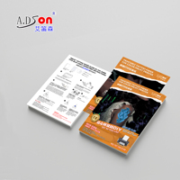 A.DSon Guangdong Papier transfert temporaire imprimable super cool qui brille dans le noir pour tatouage autocollant à la lumière bleue