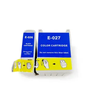 Ocbestjet T026 T027 E026 E027 ตลับหมึกใช้งานร่วมกับหมึกสําหรับ Epson Stylus Photo 925 820 C50 810 830 830U 935 เครื่องพิมพ์