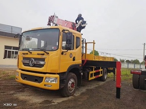 Promotion Dongfeng <span class=keywords><strong>Camion</strong></span>-<span class=keywords><strong>grue</strong></span> à plateau 8, 10, 14 tonnes 4x2, <span class=keywords><strong>Grue</strong></span> mobile montée sur <span class=keywords><strong>camion</strong></span> avec forage par tarière (avec foret) - Product Image 2