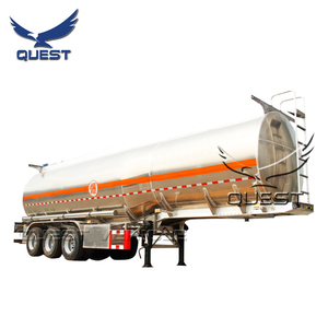 مقطورة صهريج وقود من سبائك الألومنيوم مشهورة في الصين ، زيت/بترول/سائل كيميائي للبيع - Product Image 6