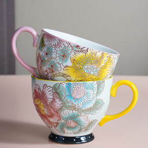 Tazas de Cerámica Hechas a Mano Personalizadas de Fábrica con MOQ Bajo, Tazas de Cerámica para Café, Leche, Cereal, Espresso y Té de 16 oz - Product Image 4