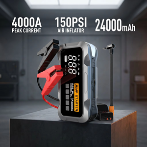 Arrancador de Baterías para Auto de Grado Profesional, 4000A, 12V, con Compresor de Aire de 150PSI, Modelo CY97 Profesional - Product Image 3