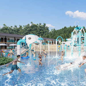 Ngoài trời công viên nước chìa khóa trao tay giải pháp sợi thủy tinh Nước SLIDES sóng hồ bơi Dịch vụ thiết kế - Product Image 5