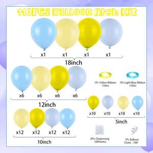 Vente en gros de ballons de couleur <span class=keywords><strong>macaron</strong></span> pastel de haute qualité pour décoration de fête Ballon hélium biodégradable en latex épaissi de 10 et 12 pouces - Product Image 5