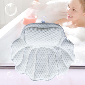 SUREWALHOME Oreiller de tête de <span class=keywords><strong>baignoire</strong></span> Oreiller de <span class=keywords><strong>baignoire</strong></span> de luxe ergonomique avec tête avec ventouses <span class=keywords><strong>Coussin</strong></span> de douche 4D - Product Image 6