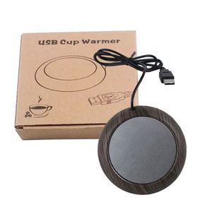New Arrival Aluminum Sheet Iron Shell Heat Resistant coaster Cup Warmer for Mug with Packaging Box - Product Image 1