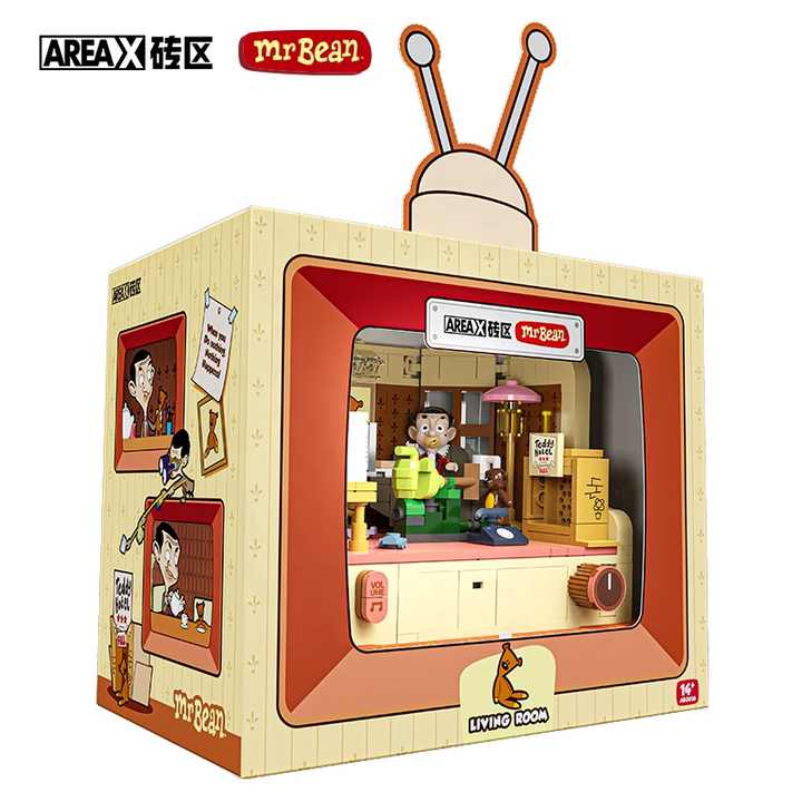 Factory Wholesale Mr. Bean Classic Scene Building Block Toys - 500