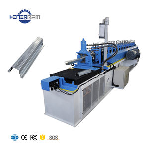 Hener Factory Hat Em Forma De Teto <span class=keywords><strong>Stud</strong></span> Omega Profile Making <span class=keywords><strong>Machine</strong></span> Metal Furring Canal Roll Forming <span class=keywords><strong>Machine</strong></span> - Product Image 1