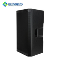 Enceintes amplifiées actives professionnelles en plastique audio 300W 15 pouces PA