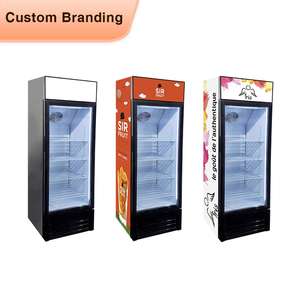 Refrigerador Comercial Meisda en Oferta, 190 Litros, Vertical, con Puerta de Vidrio para Exhibición de Bebidas, Estantes Ajustables - Product Image 1