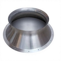 Service de traitement par rotation des métaux pour pièces de ventilateur, souffleur d'admission, impeller d'évacuation de fumée et ventilateur en acier au carbone industriel sur mesure
