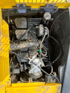Excavatrice Komatsu PC128us d'occasion à bas prix, excavatrice diesel à balayage zéro avec lame de remblayage - Product Image 6