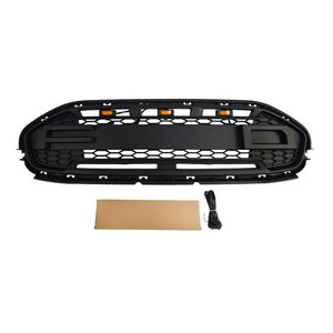 กระจังหน้าฟอร์ดทรานซิทคอนเน็ค ปี 2019-2023 สีดำแบบตาข่าย พร้อมไฟ LED สำหรับกันชนหน้า - Product Image 4