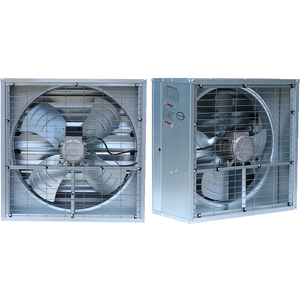 Ventilateur industriel d'entrepôt d'usine, montage mural, flux axial, ventilation, extracteur d'air, ventilateur de boîte d'évacuation, 600 mm, pour les plantes - Product Image 1